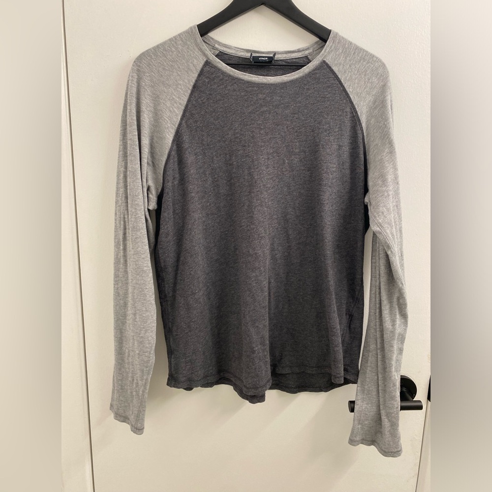 Vince Crewneck Long Sleeve T-shirt